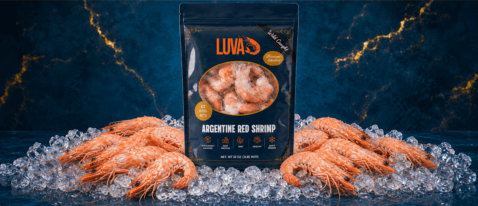 Premium seafood selection — Luva Foods wholesale